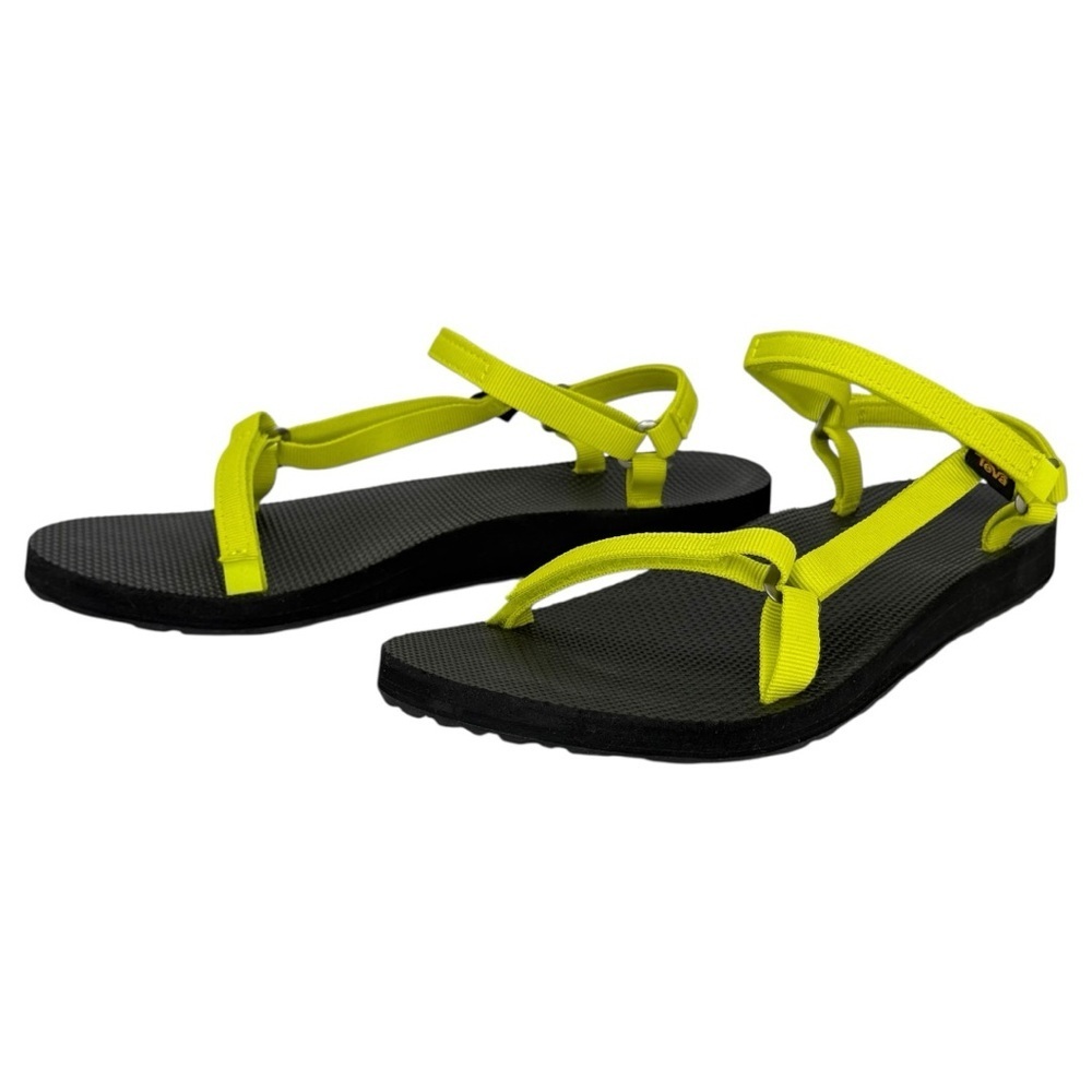 Teva Original Universal Slim Lime Green Womens Sandals Size 11M - Picture 7 of 12